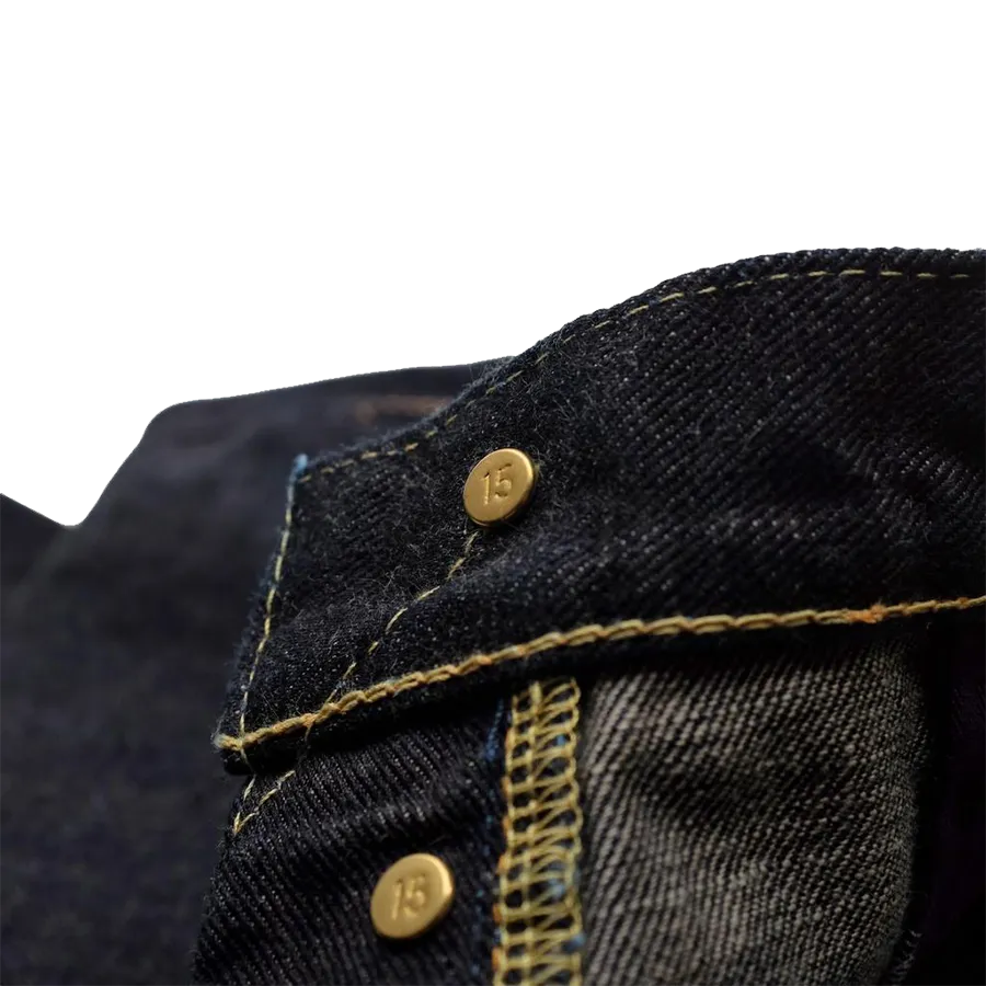 15THL01 - 15.7oz Anniversary Selvedge Jeans Left Hand Twill - Narrow Tapered