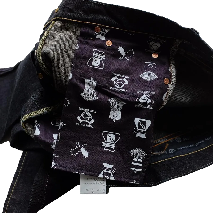 15THL01 - 15.7oz Anniversary Selvedge Jeans Left Hand Twill - Narrow Tapered