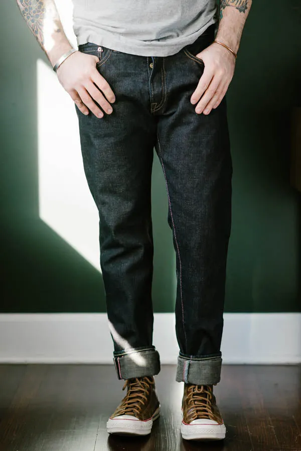 15THL01 - 15.7oz Anniversary Selvedge Jeans Left Hand Twill - Narrow Tapered