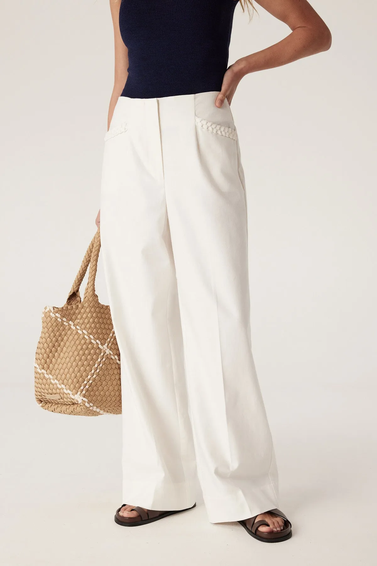 Alison Pant - White