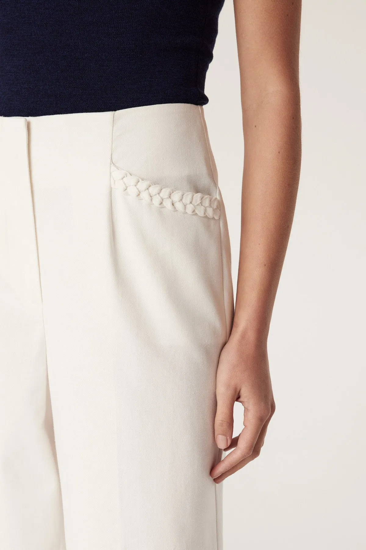 Alison Pant - White