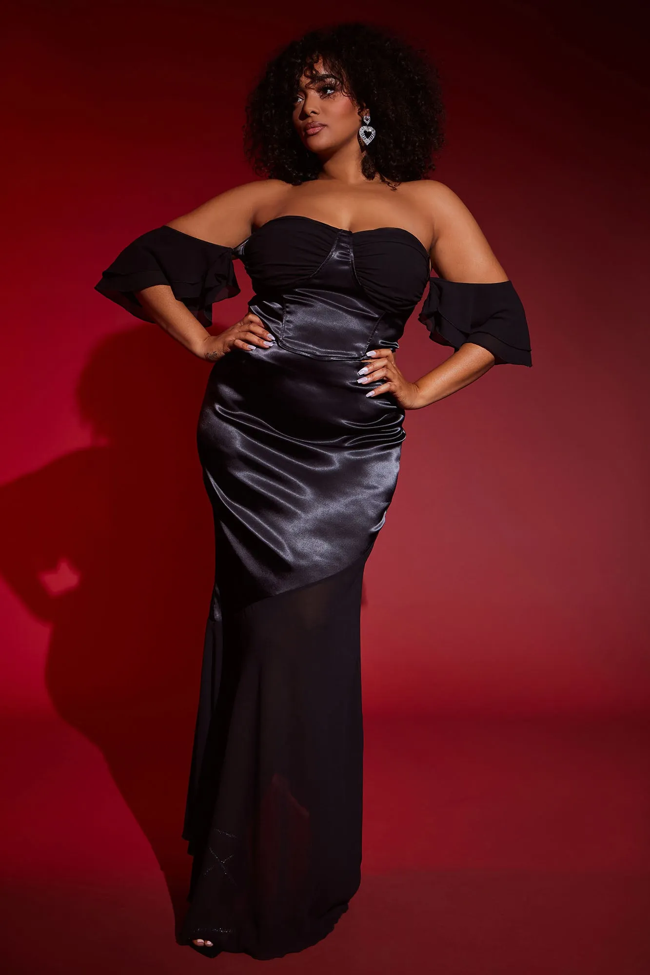Always Classy Skirt Set - Black