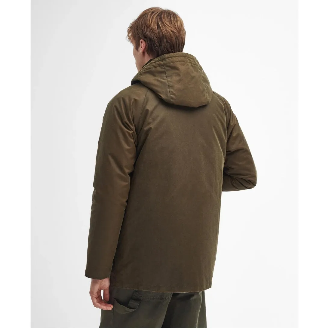 Barbour Re-Engineered Beaufort Waxed Jacket MWX2342SN91 Beech