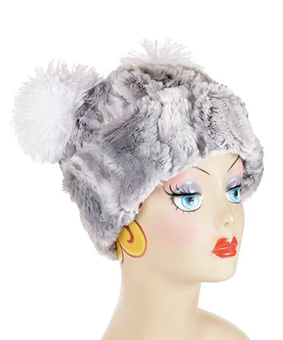 Bear Beanie Hat - Assorted Short Faux Furs