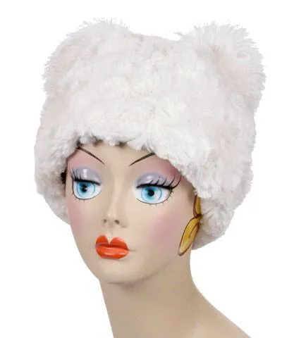 Bear Beanie Hat - Assorted Short Faux Furs