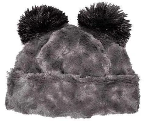 Bear Beanie Hat - Assorted Short Faux Furs