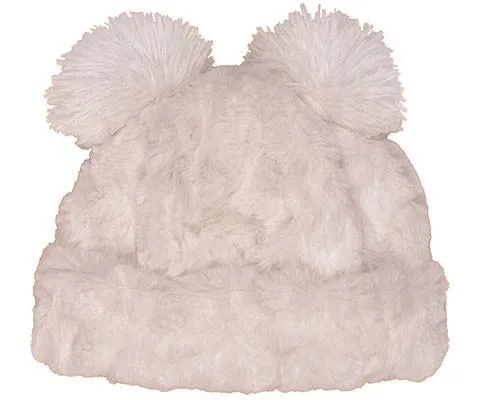 Bear Beanie Hat - Assorted Short Faux Furs