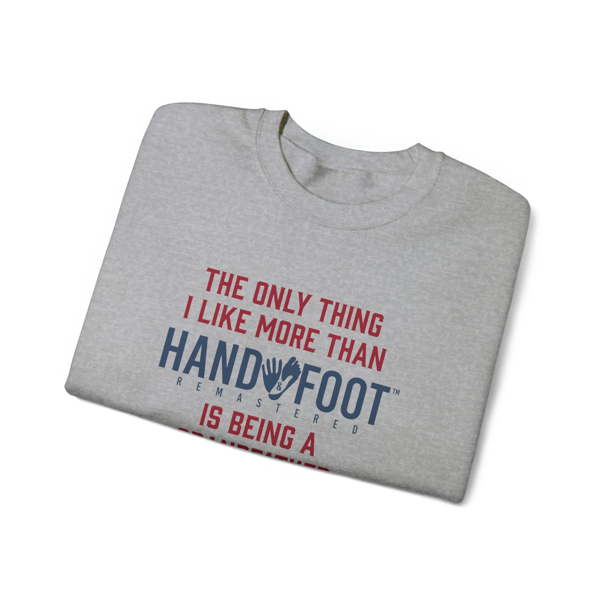 Being a Grandfather Unisex Heavy Blend™ Crewneck Sweatshirt