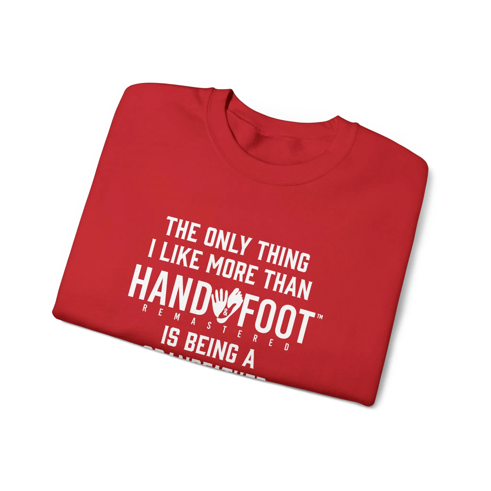 Being a Grandfather Unisex Heavy Blend™ Crewneck Sweatshirt