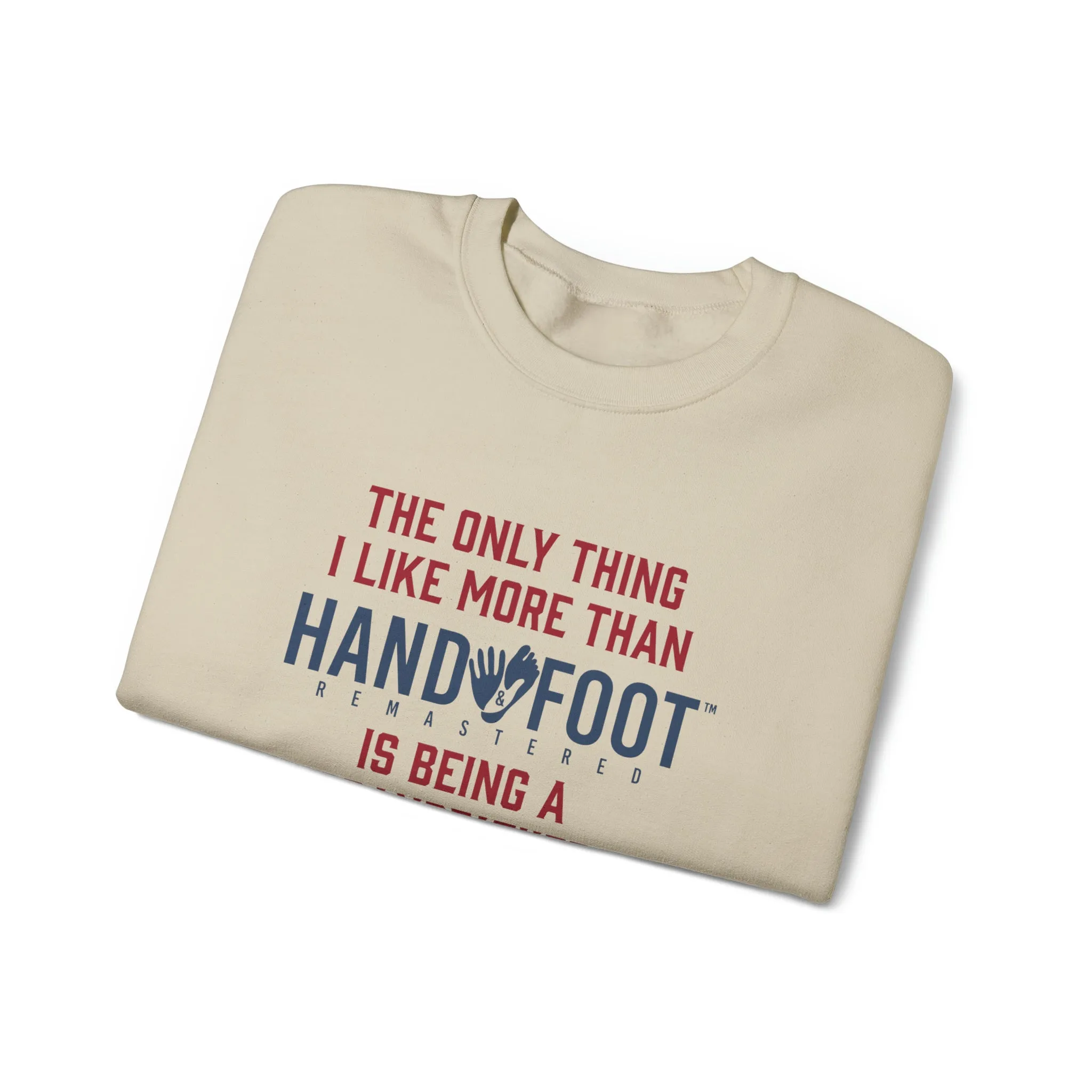 Being a Grandfather Unisex Heavy Blend™ Crewneck Sweatshirt