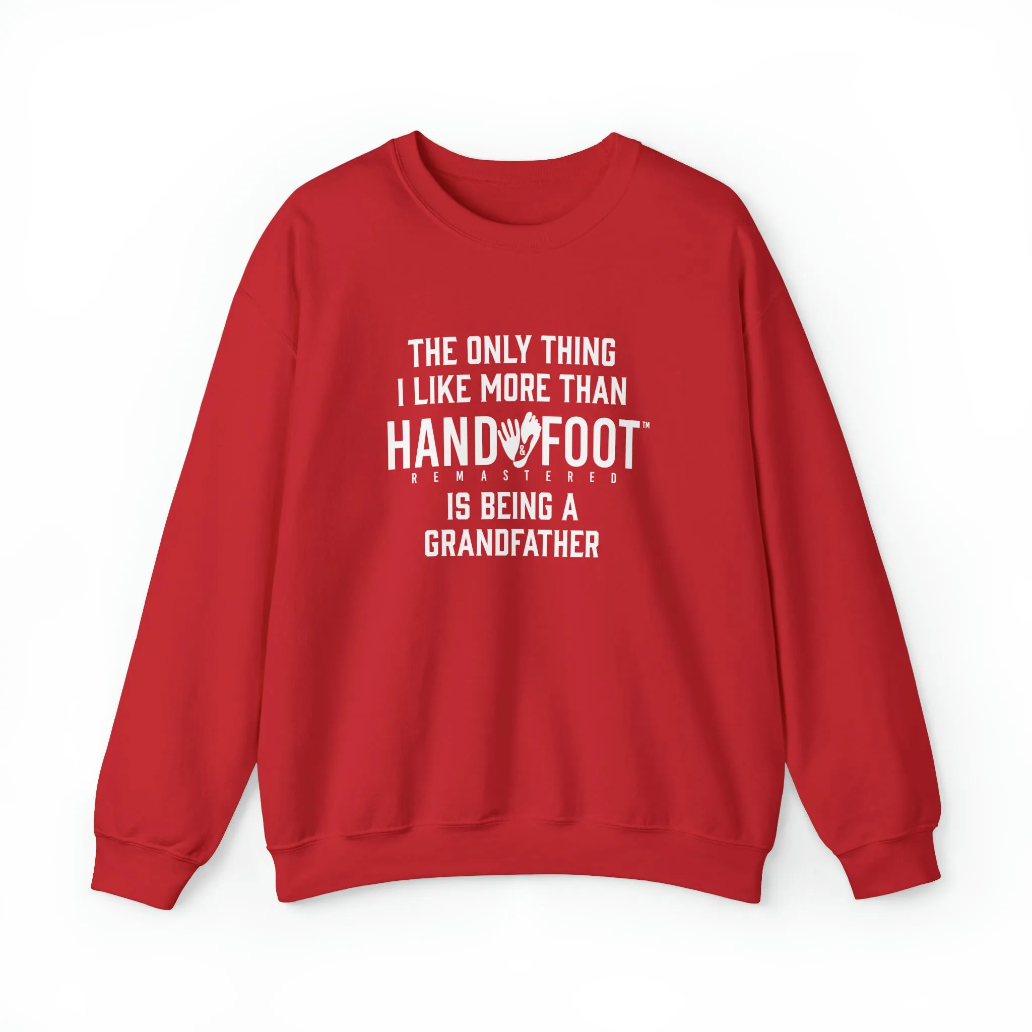 Being a Grandfather Unisex Heavy Blend™ Crewneck Sweatshirt
