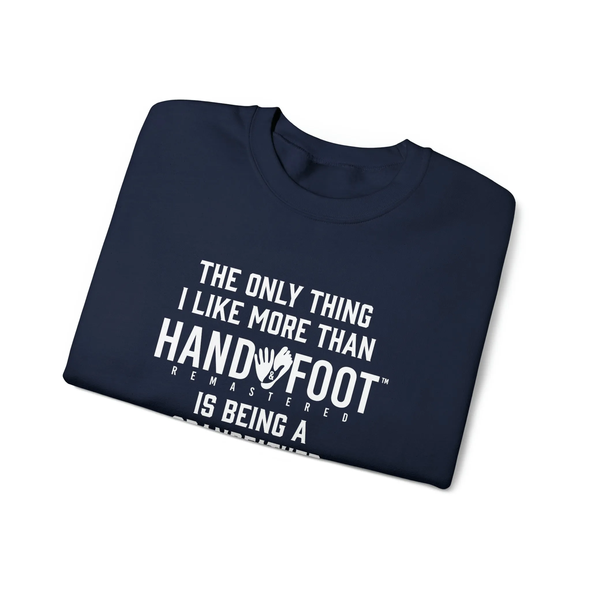 Being a Grandfather Unisex Heavy Blend™ Crewneck Sweatshirt