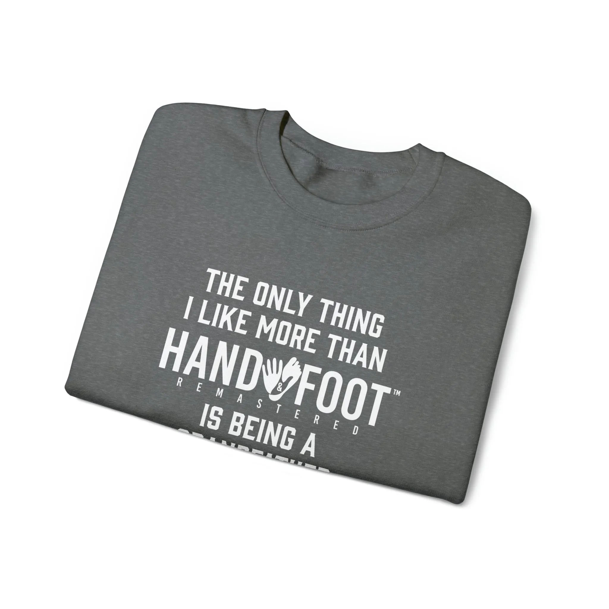 Being a Grandfather Unisex Heavy Blend™ Crewneck Sweatshirt