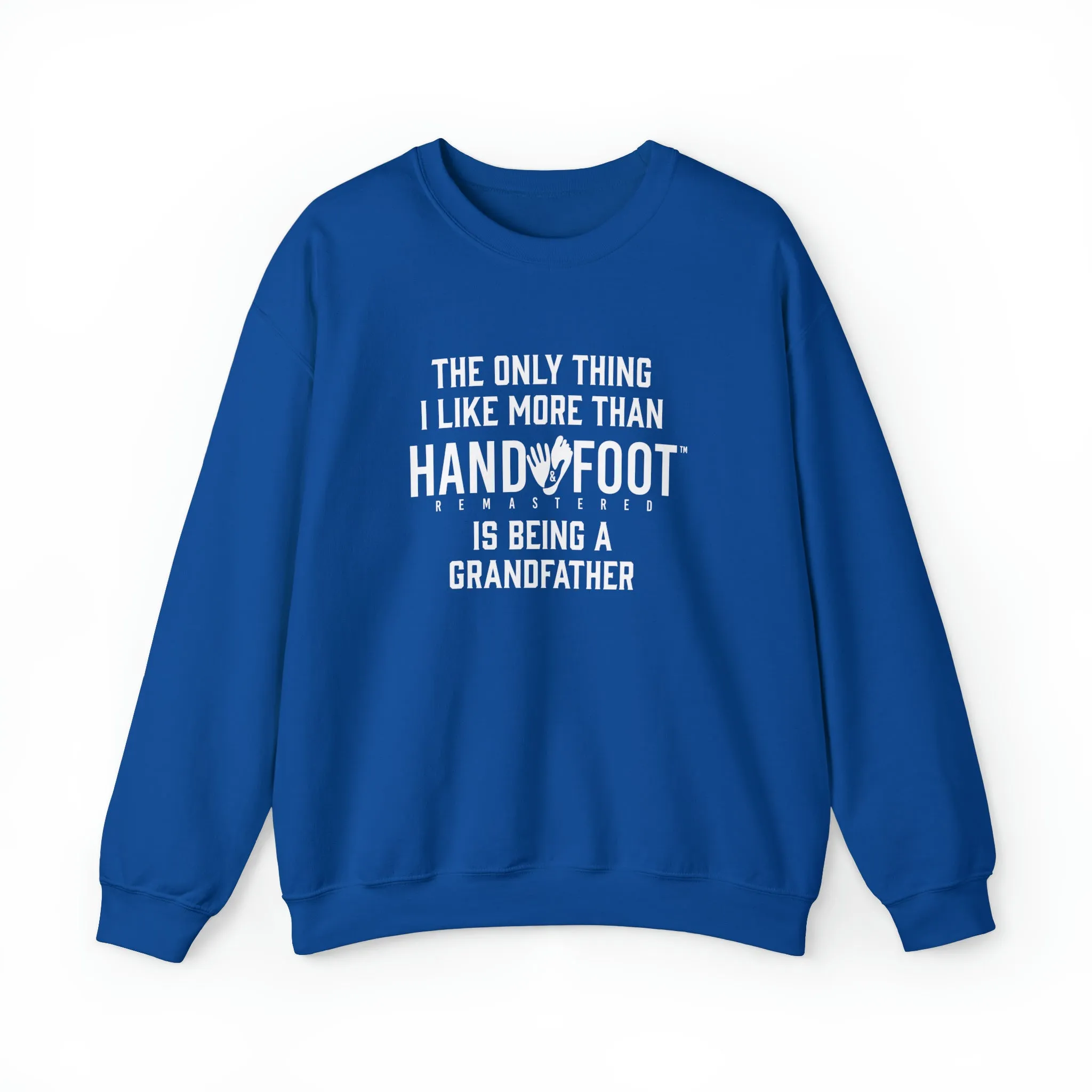 Being a Grandfather Unisex Heavy Blend™ Crewneck Sweatshirt