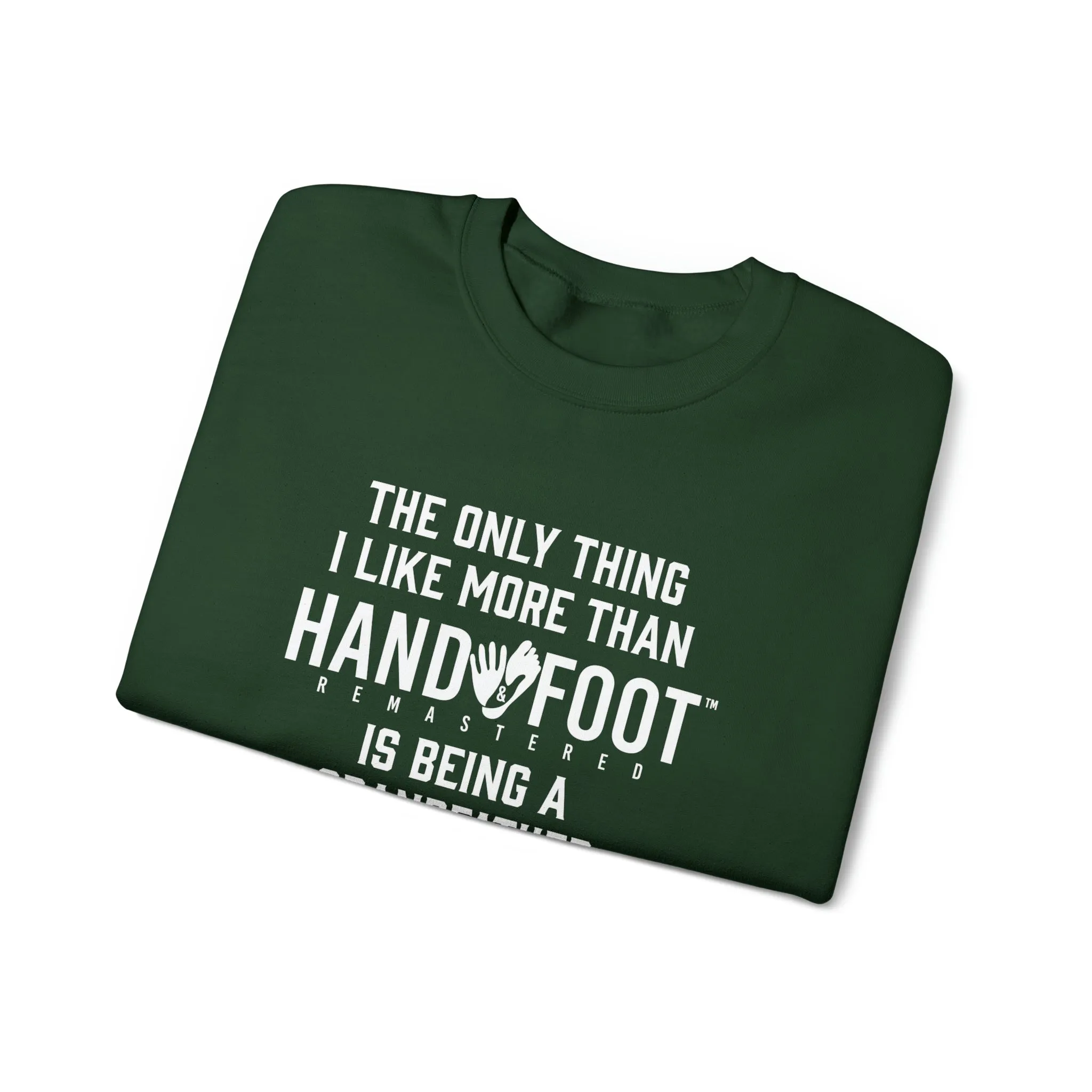 Being a Grandfather Unisex Heavy Blend™ Crewneck Sweatshirt