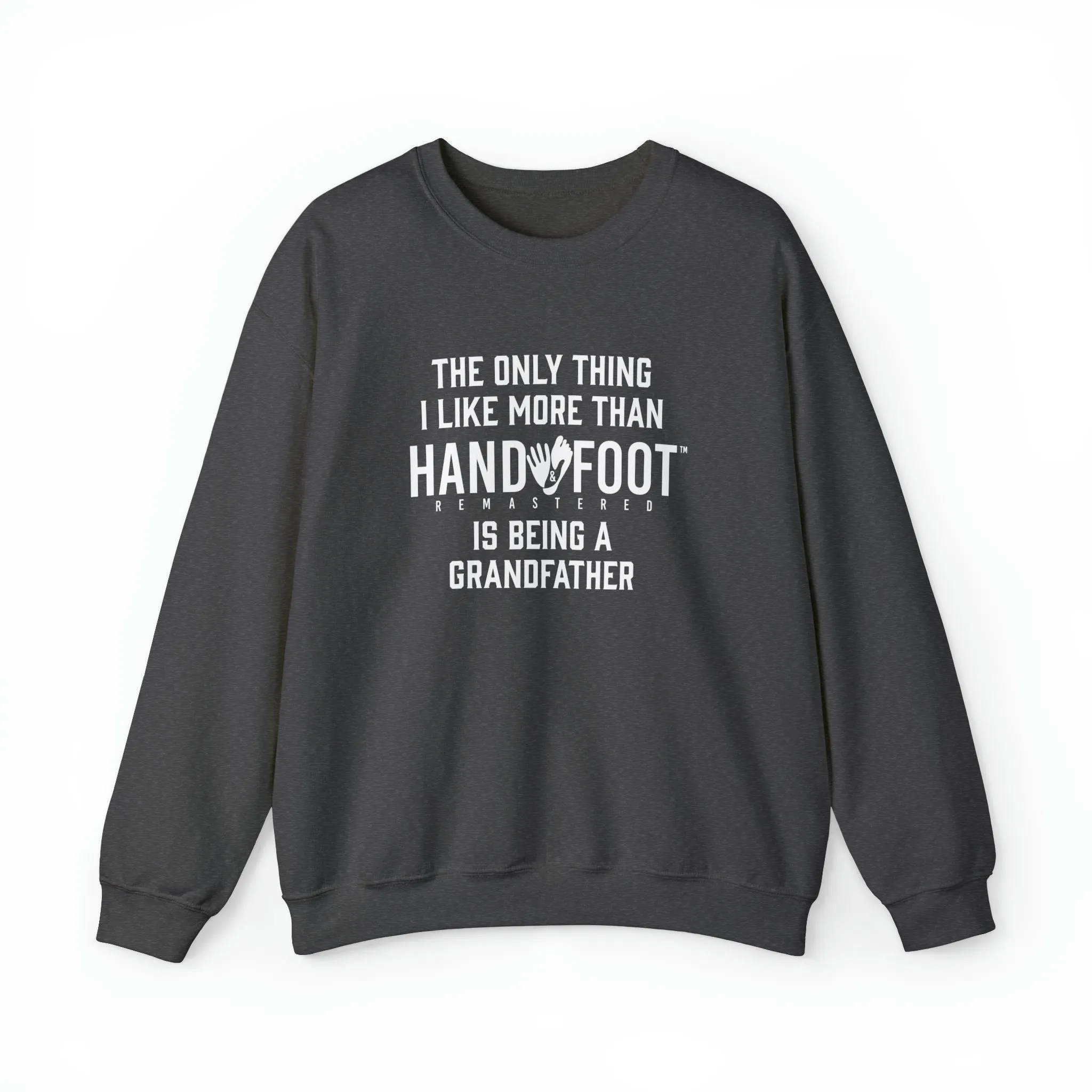 Being a Grandfather Unisex Heavy Blend™ Crewneck Sweatshirt