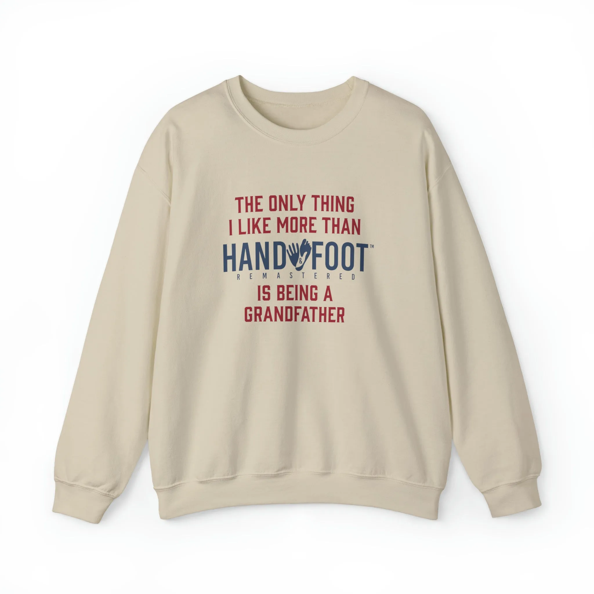 Being a Grandfather Unisex Heavy Blend™ Crewneck Sweatshirt