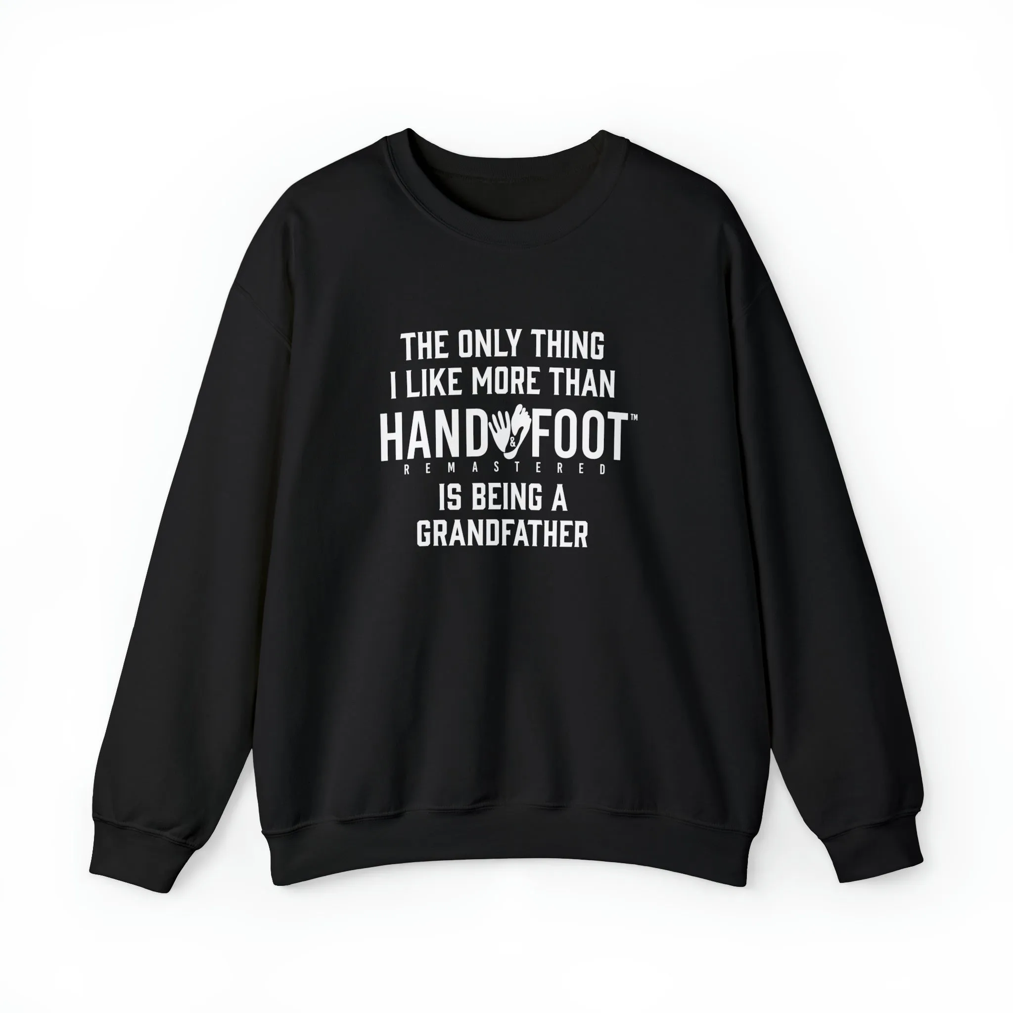 Being a Grandfather Unisex Heavy Blend™ Crewneck Sweatshirt