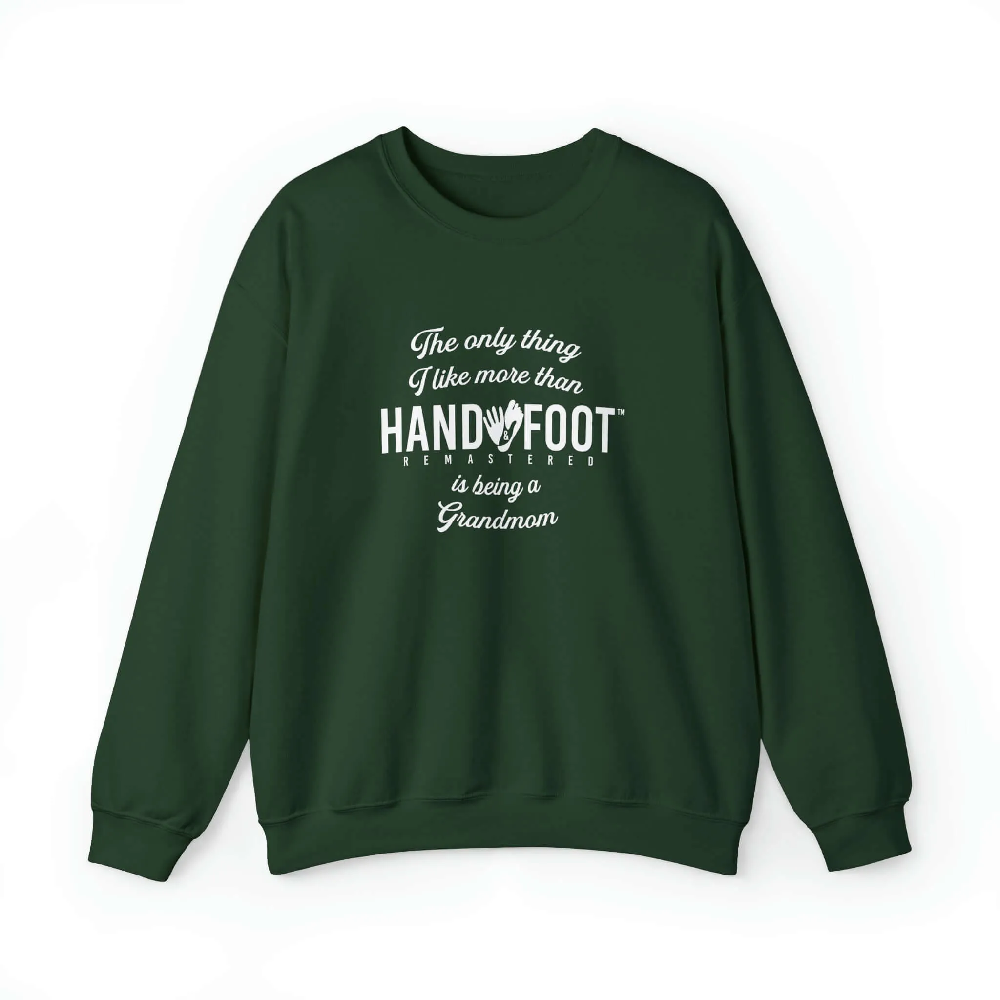 Being a Grandmom Unisex Heavy Blend™ Crewneck Sweatshirt