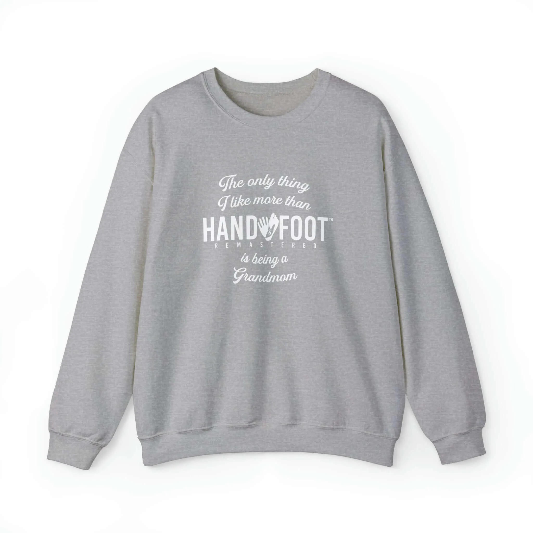 Being a Grandmom Unisex Heavy Blend™ Crewneck Sweatshirt