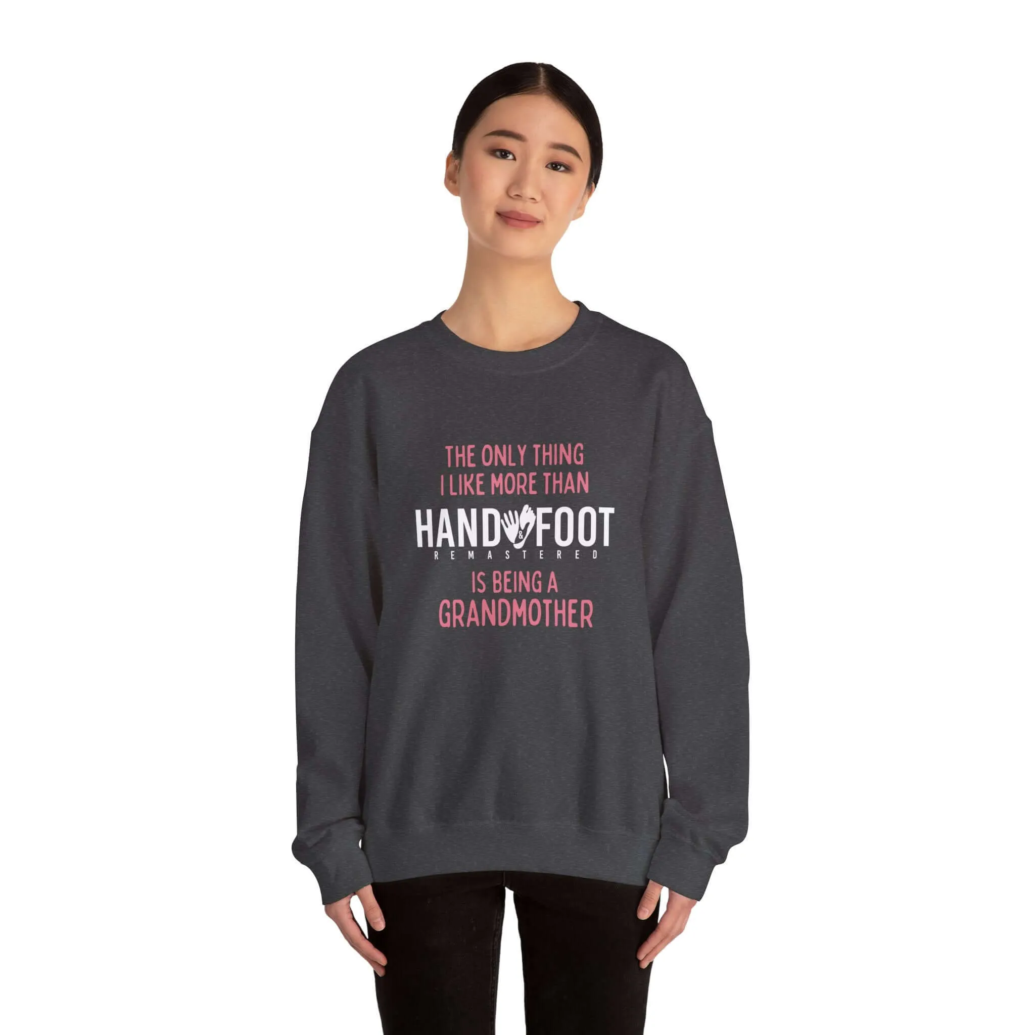 Being a Grandmother Unisex Heavy Blend™ Crewneck Sweatshirt