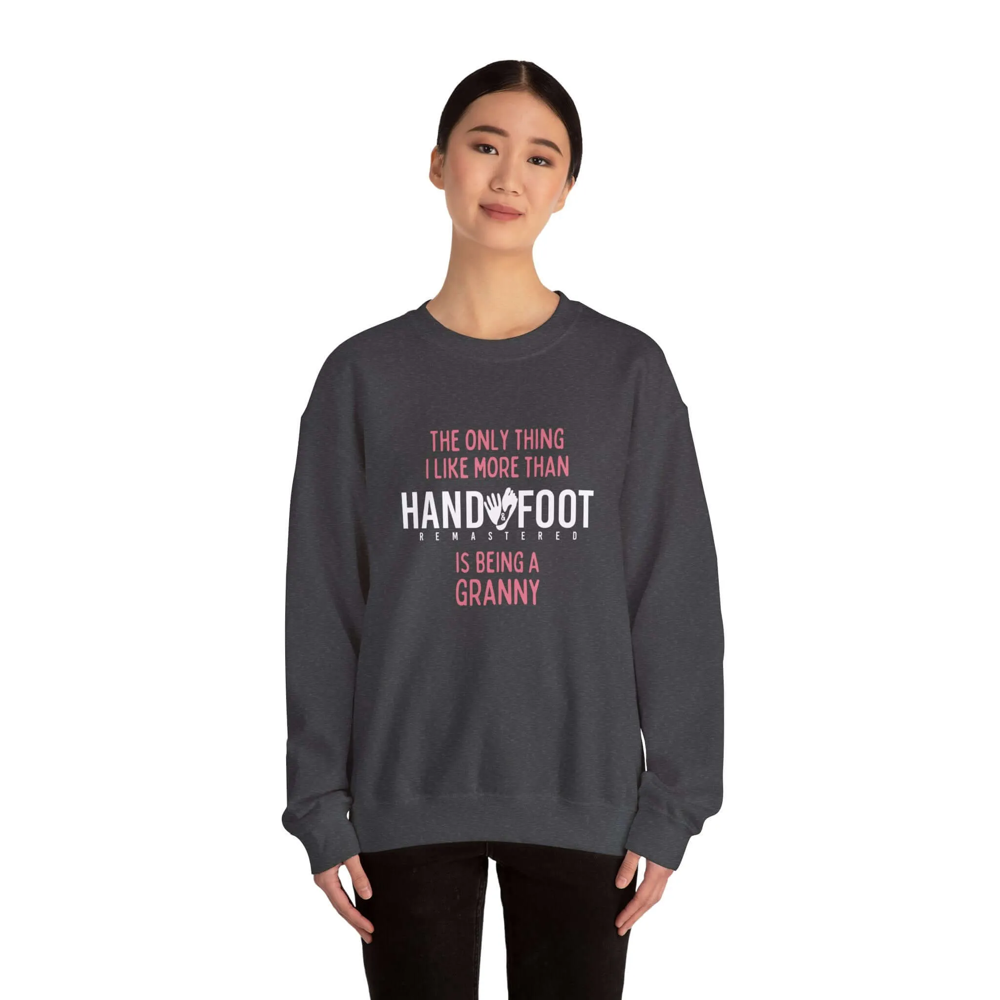 Being a Granny Unisex Heavy Blend™ Crewneck Sweatshirt