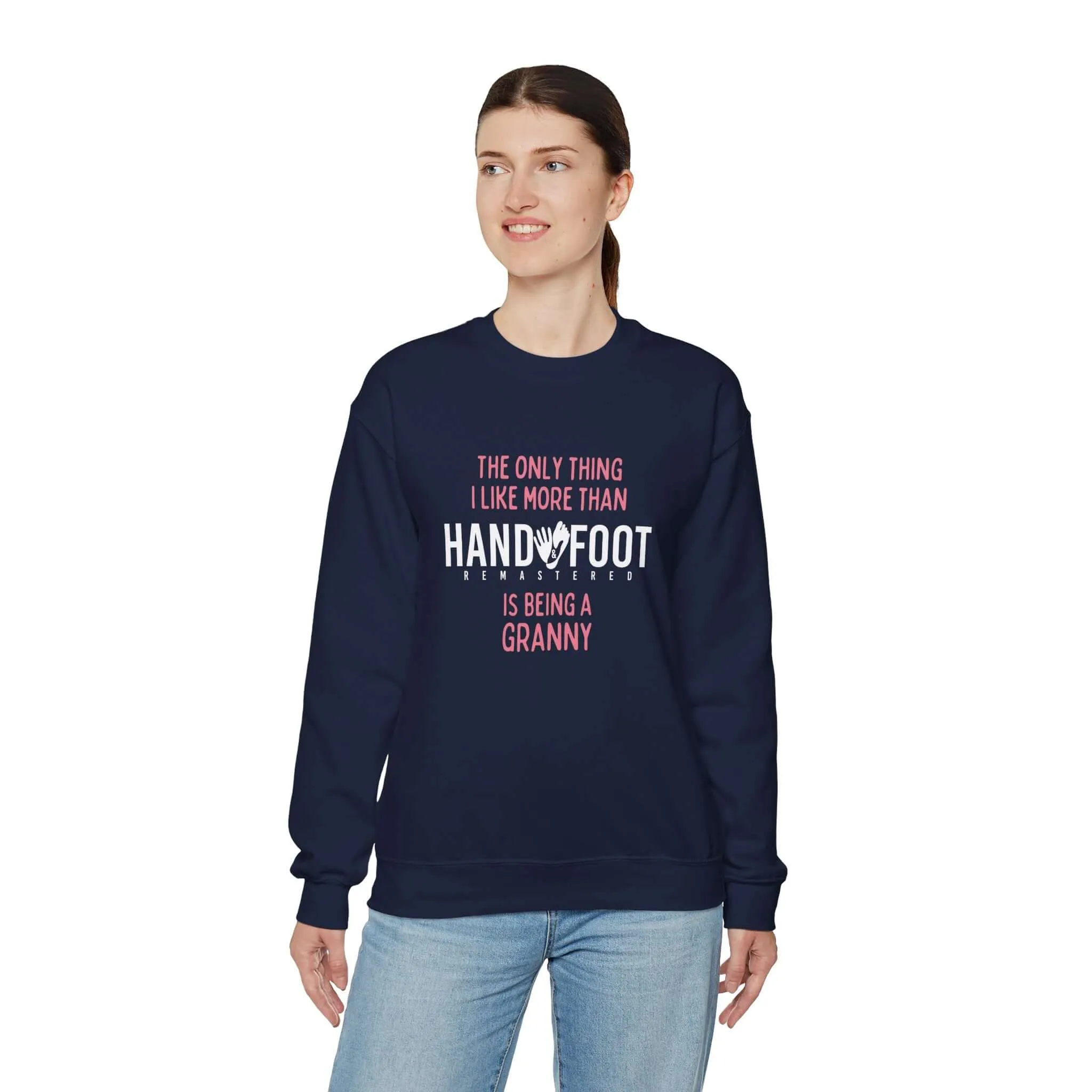 Being a Granny Unisex Heavy Blend™ Crewneck Sweatshirt