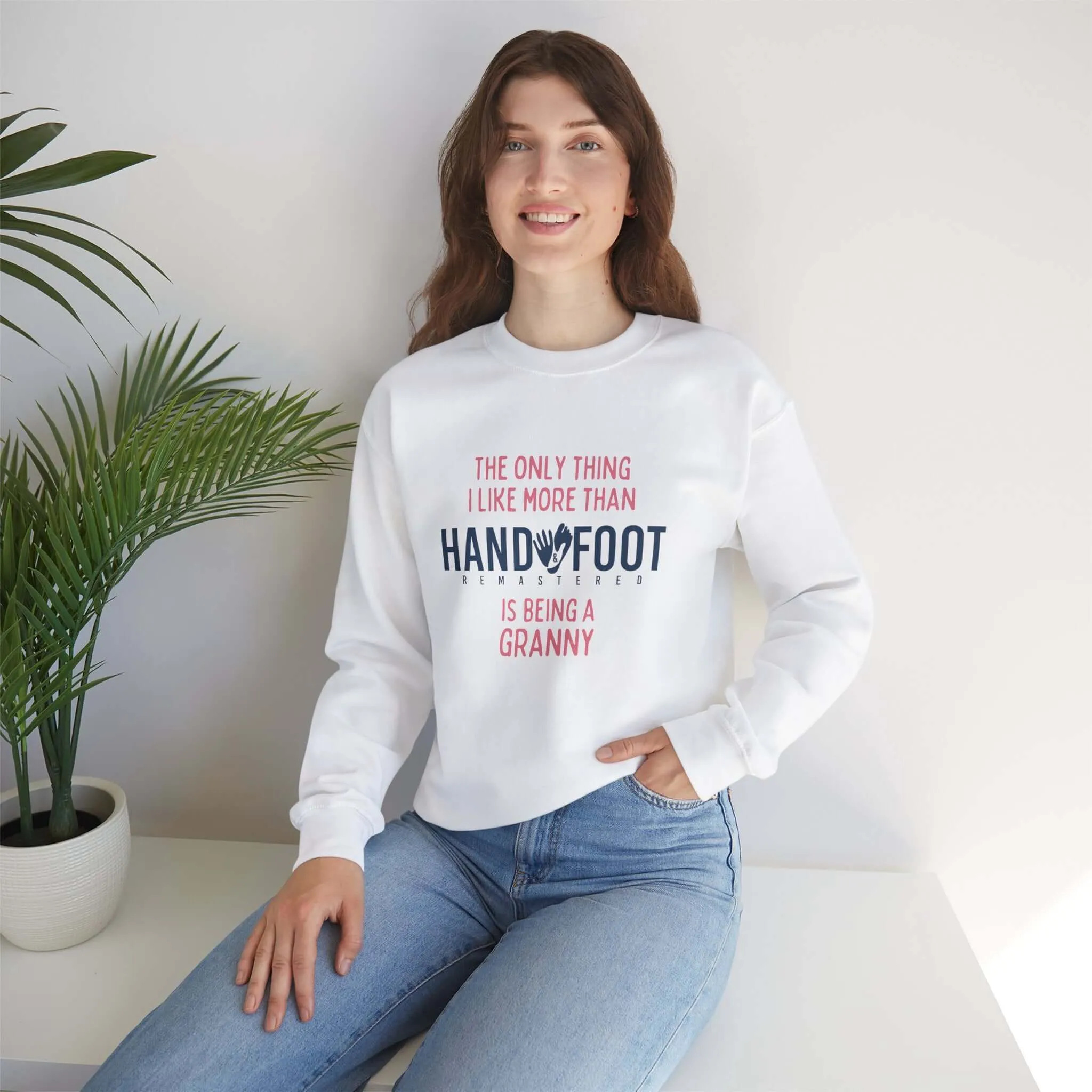 Being a Granny Unisex Heavy Blend™ Crewneck Sweatshirt