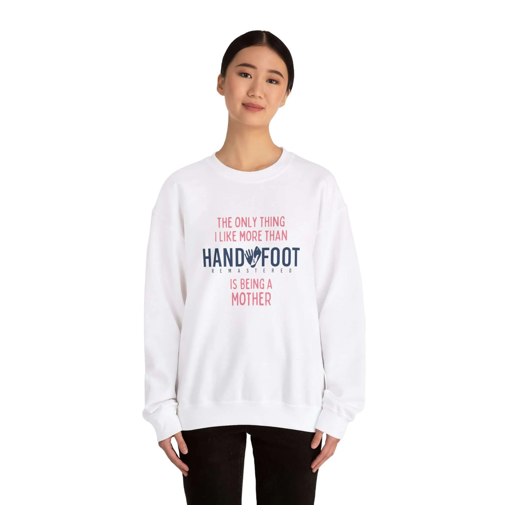 Being a Mother Unisex Heavy Blend™ Crewneck Sweatshirt
