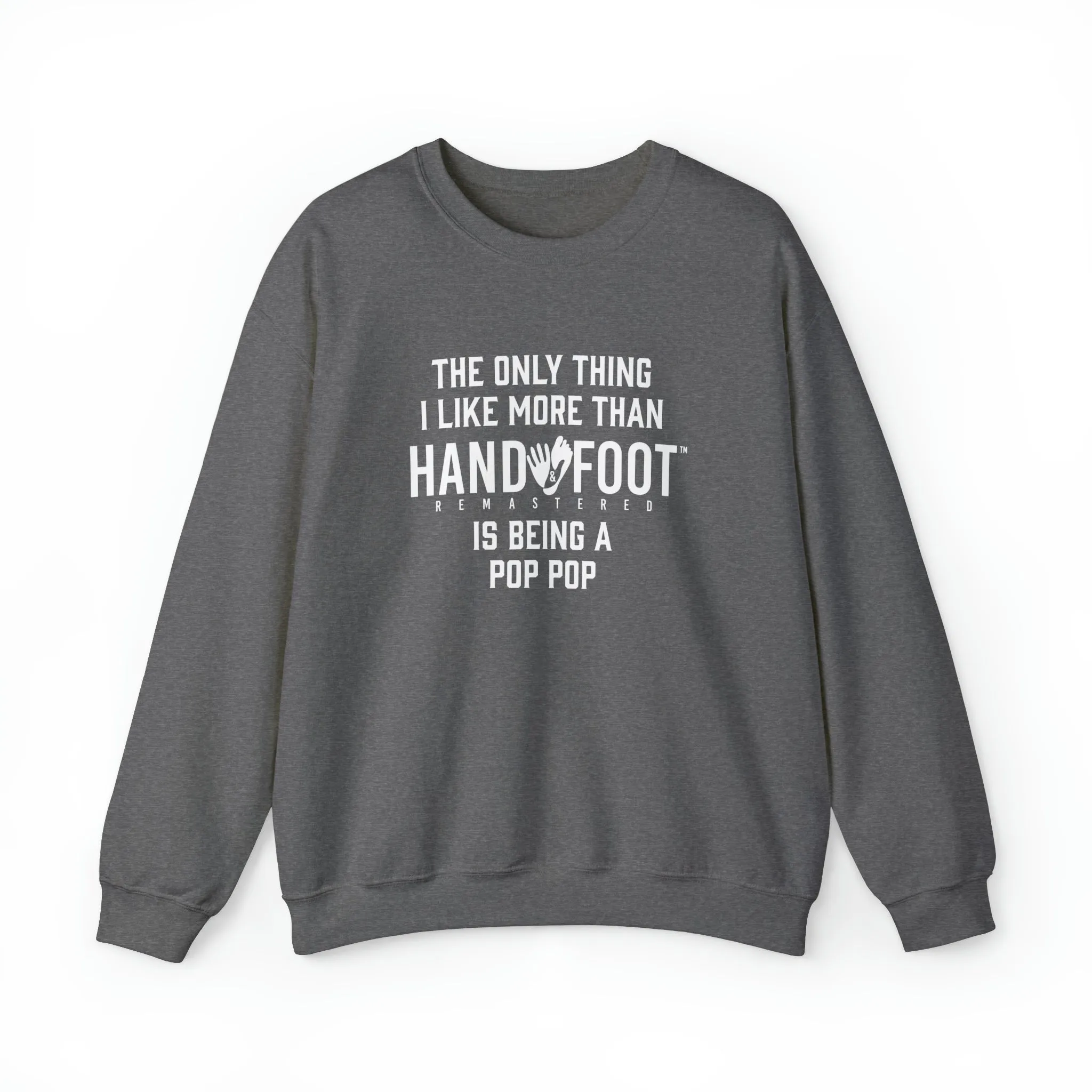 Being a Pop Pop Unisex Heavy Blend™ Crewneck Sweatshirt