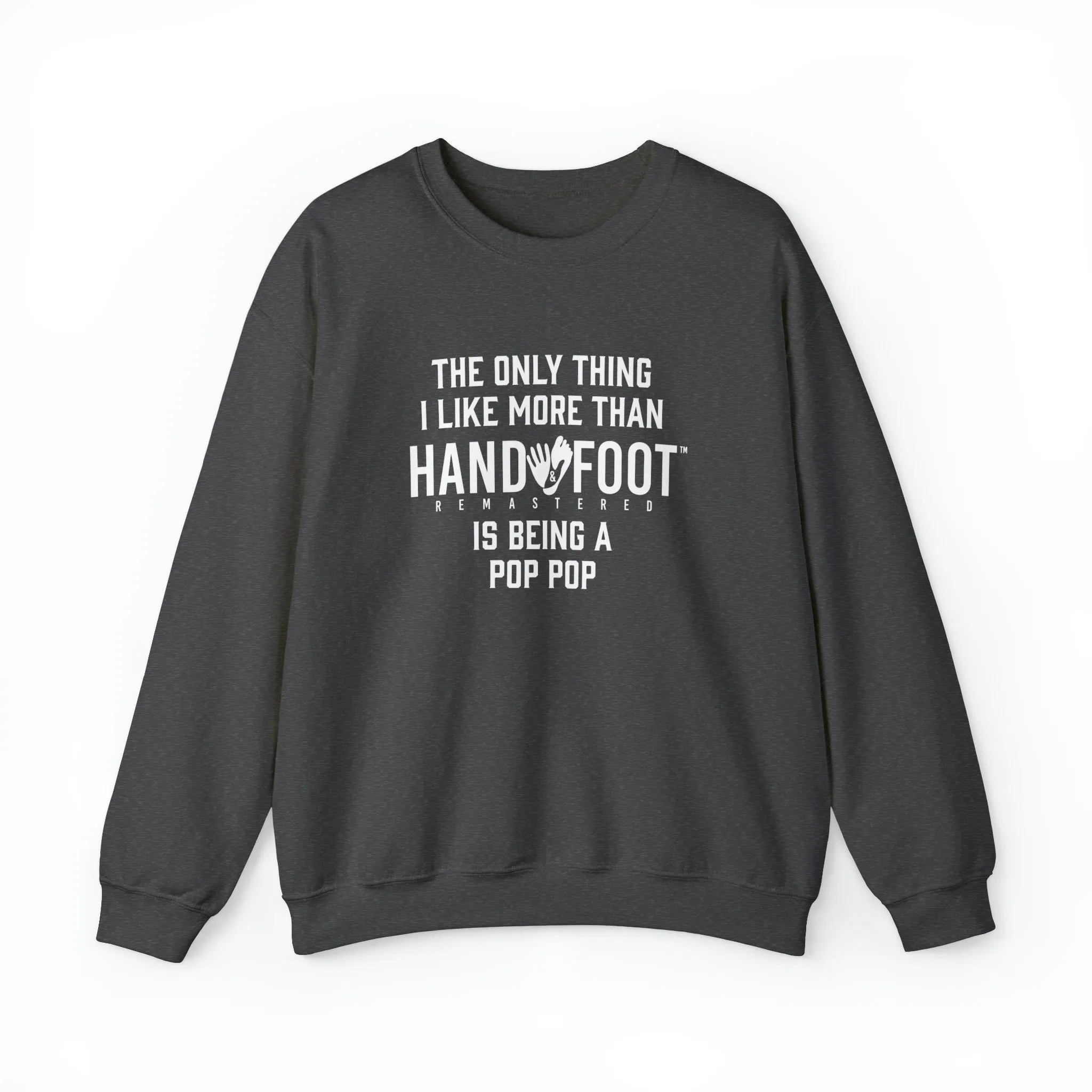Being a Pop Pop Unisex Heavy Blend™ Crewneck Sweatshirt
