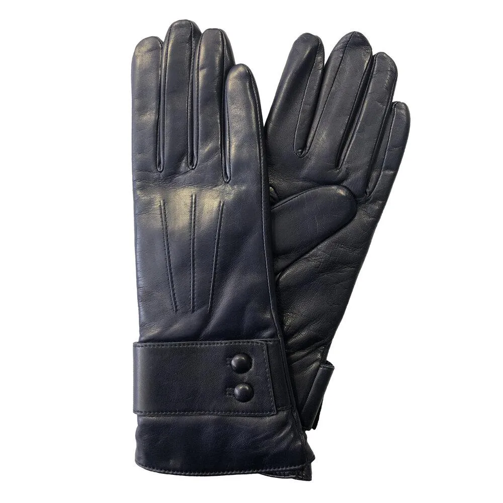 Belle - Women's Cashmere Lined Leather Gloves