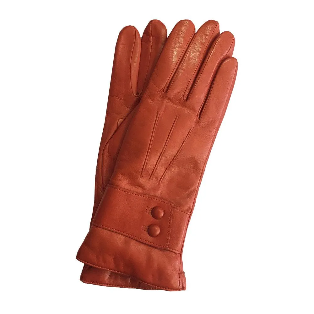 Belle - Women's Cashmere Lined Leather Gloves