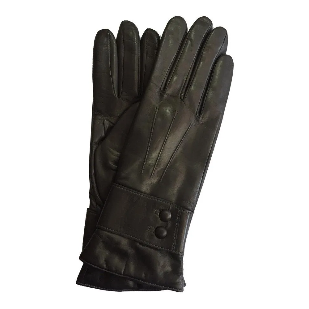 Belle - Women's Cashmere Lined Leather Gloves