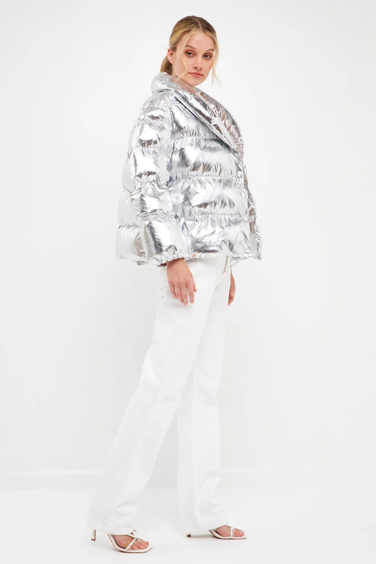 Belted Puffer Jacket