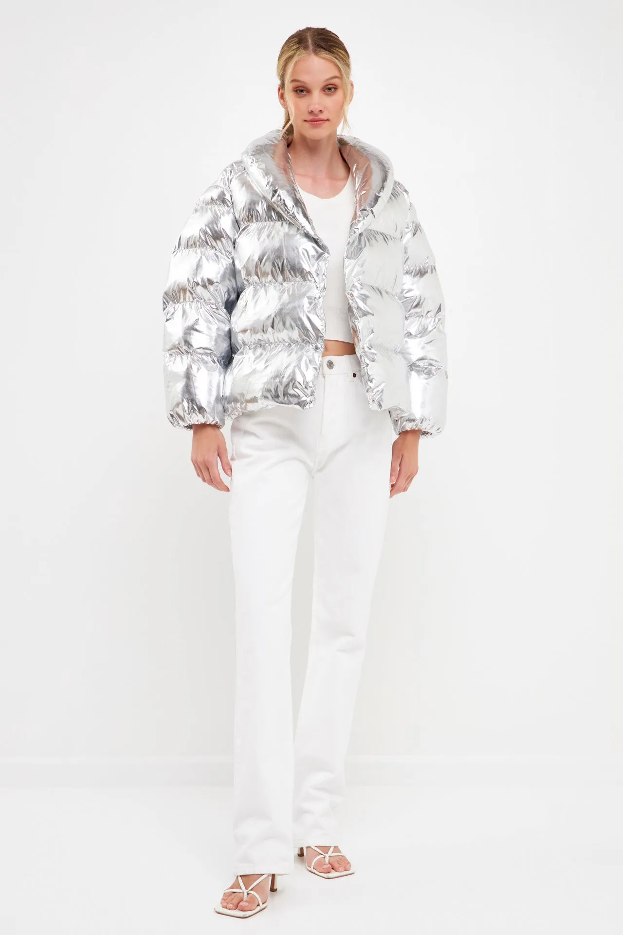 Belted Puffer Jacket