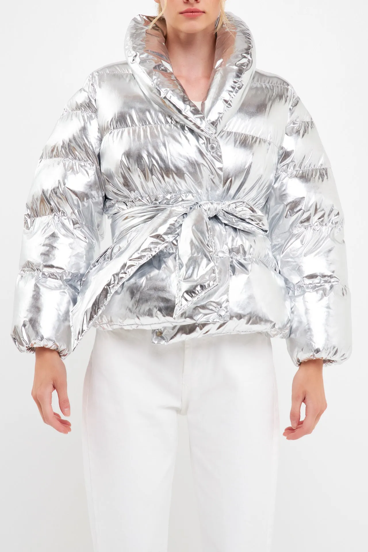 Belted Puffer Jacket