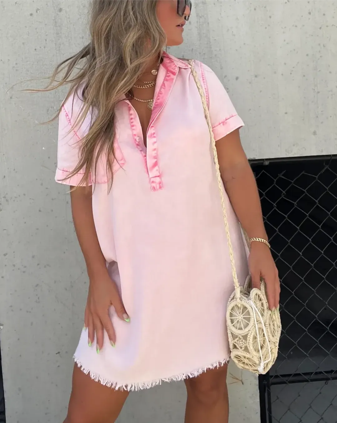 Bethany - Denim Shirt Dress