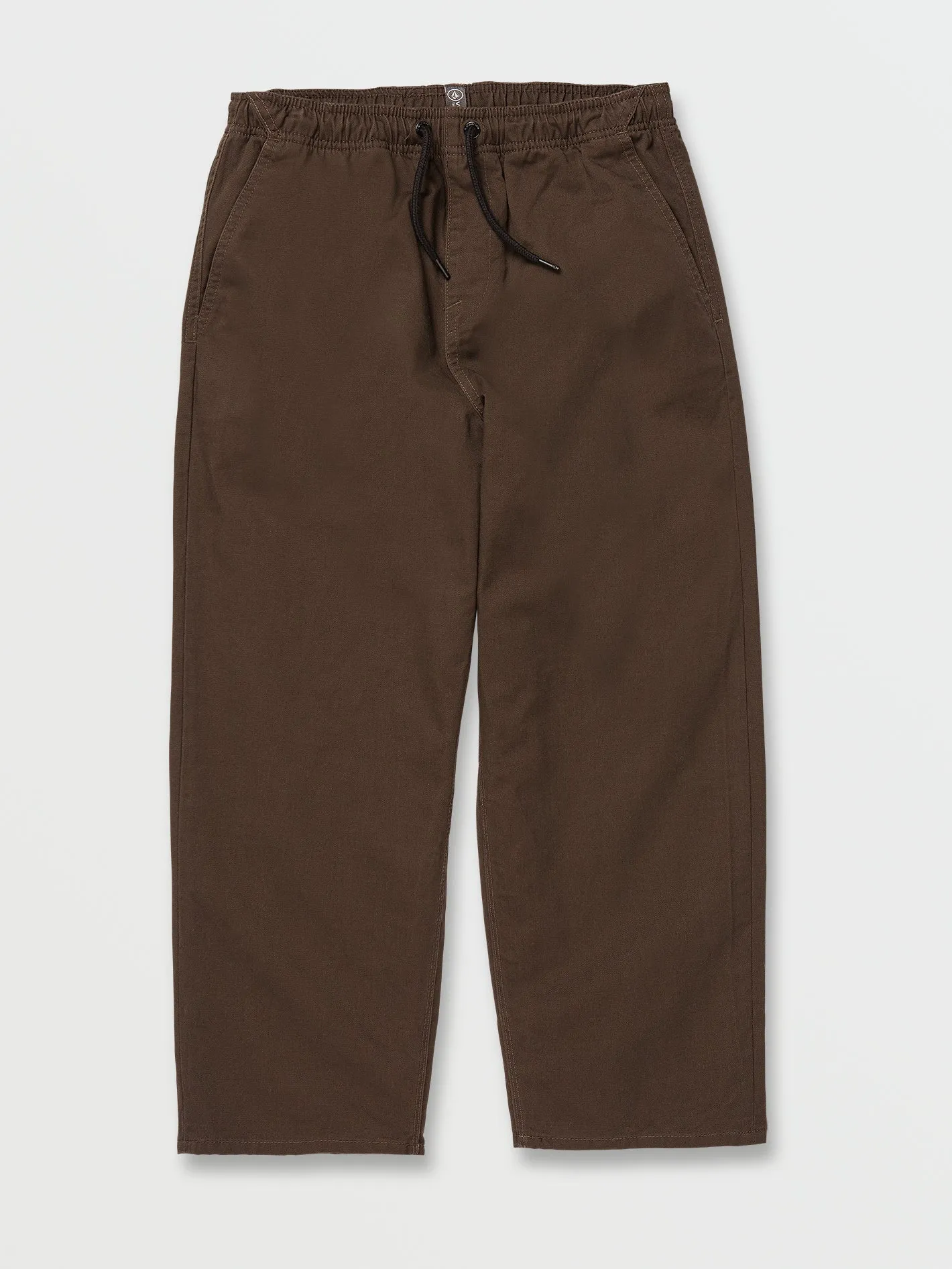 Big Boys Outer Spaced Elastic Waist Pants - Dark Brown