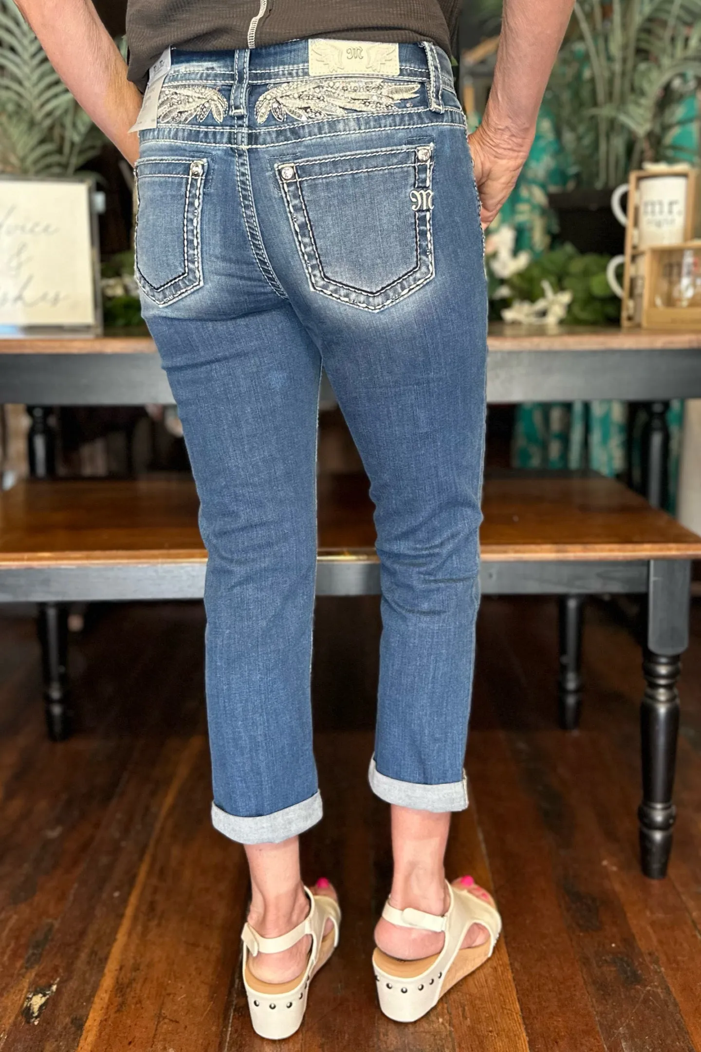 Celestial Wings Capri by Miss Me