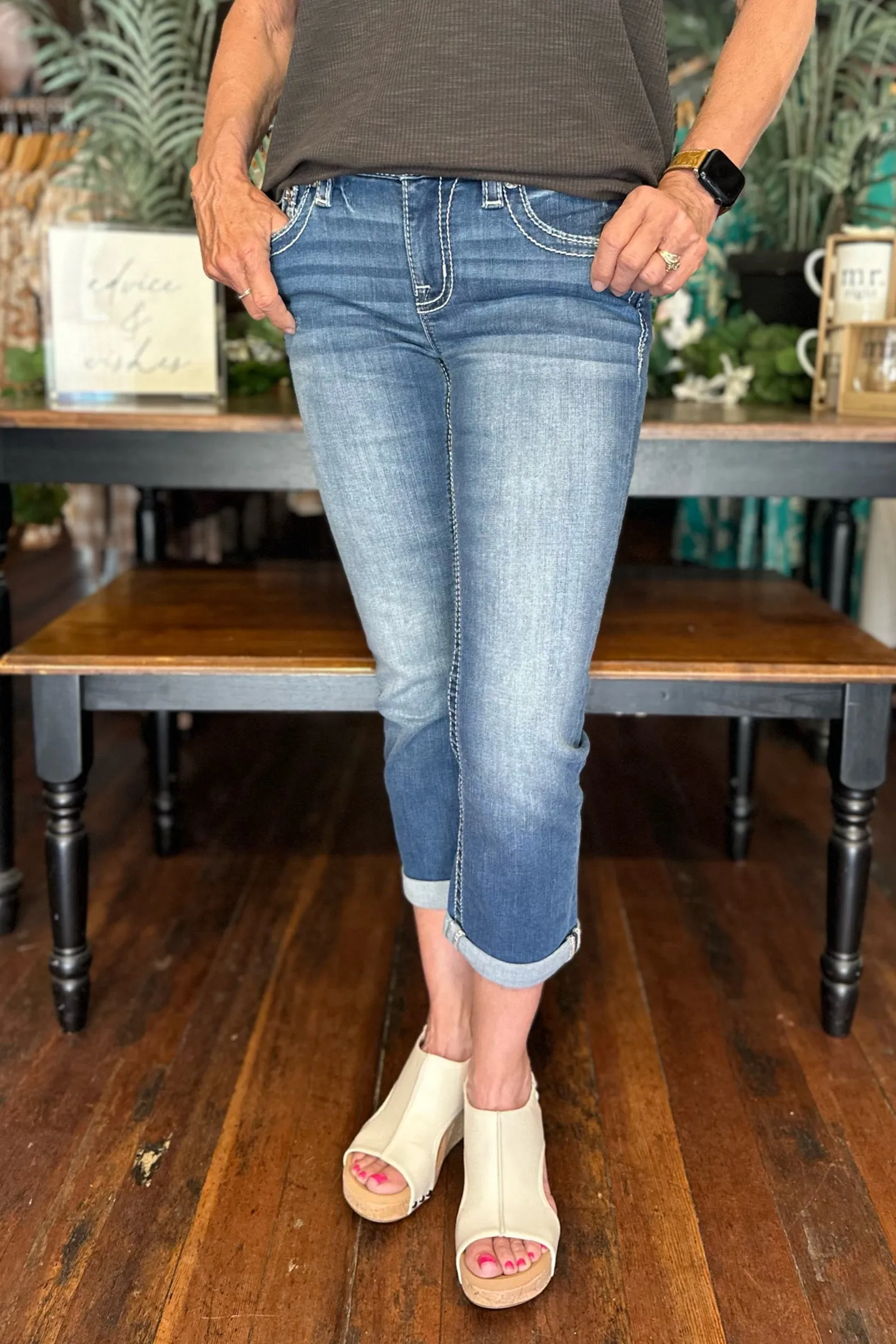 Celestial Wings Capri by Miss Me