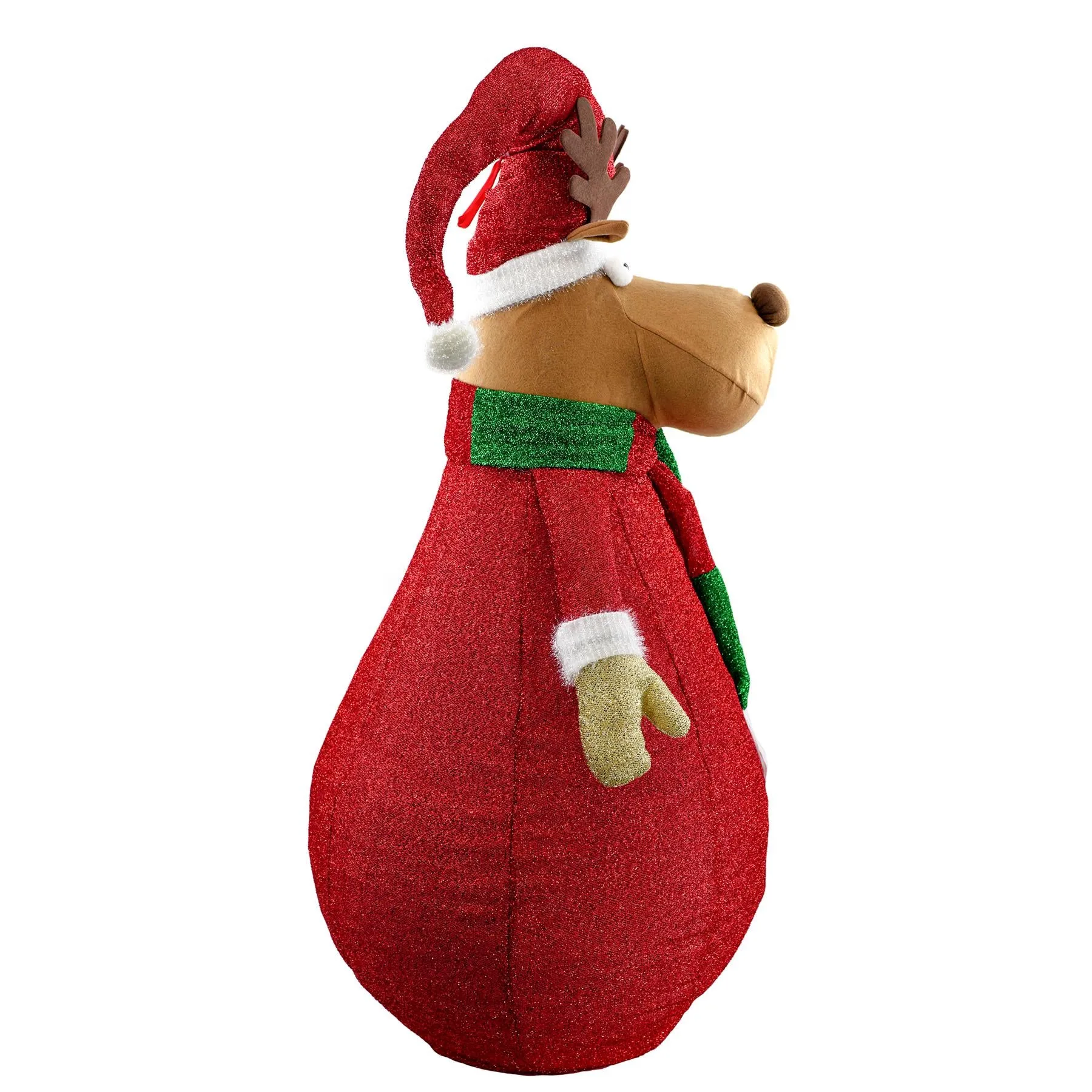 Collapsible Raindeer Christmas Decoration with LED lights