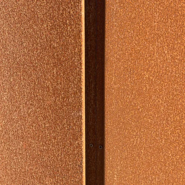 Corten Steel Rust Screens Plain Panel