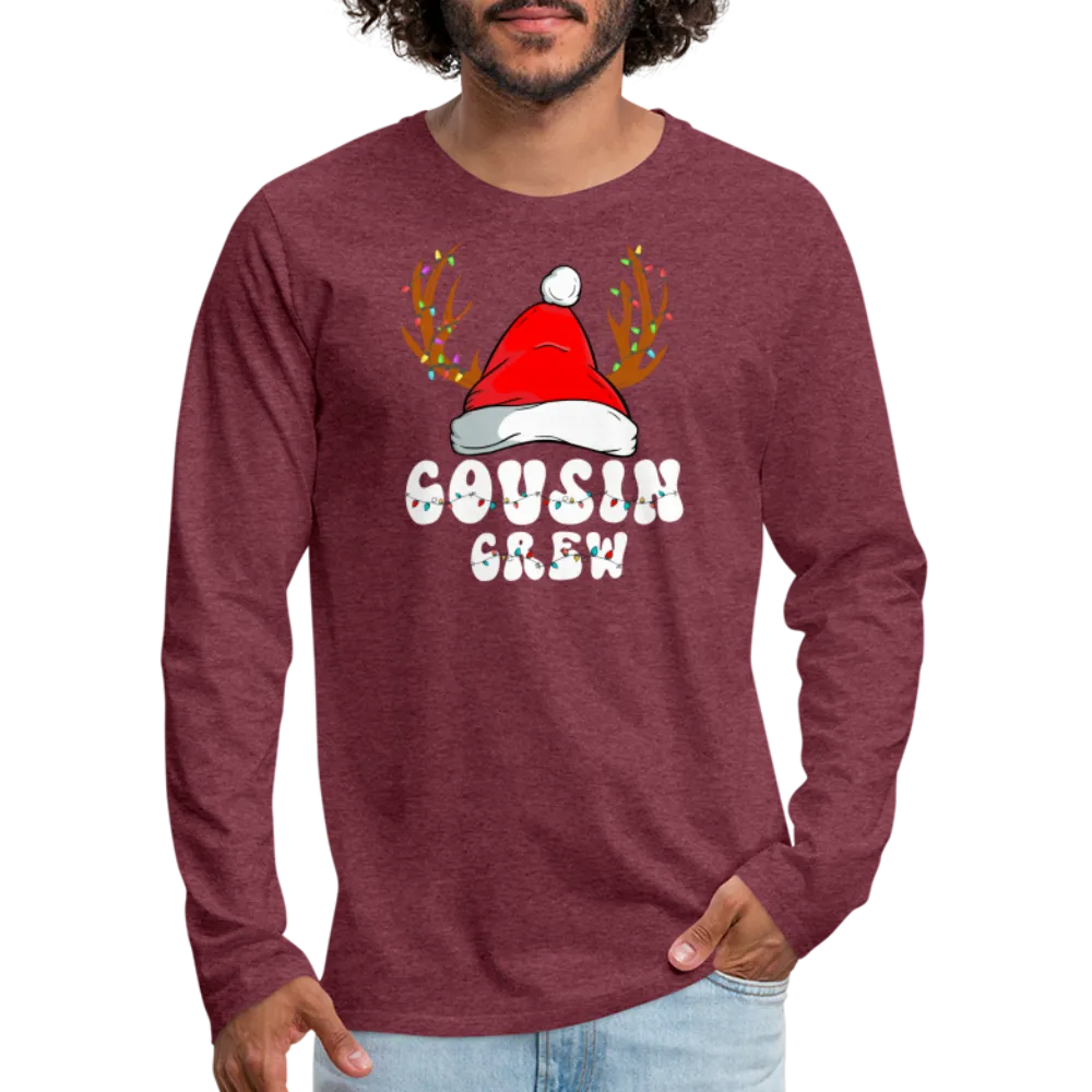 Cousin Crew Christmas Men's Premium Long Sleeve T-Shirt