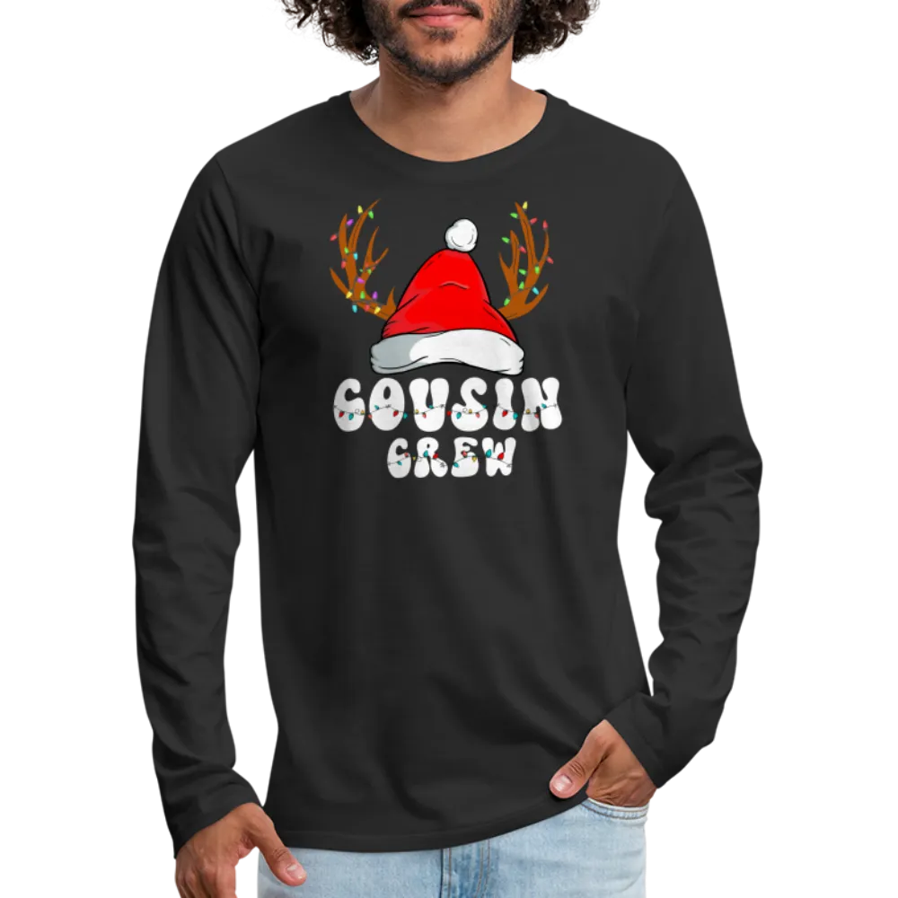 Cousin Crew Christmas Men's Premium Long Sleeve T-Shirt