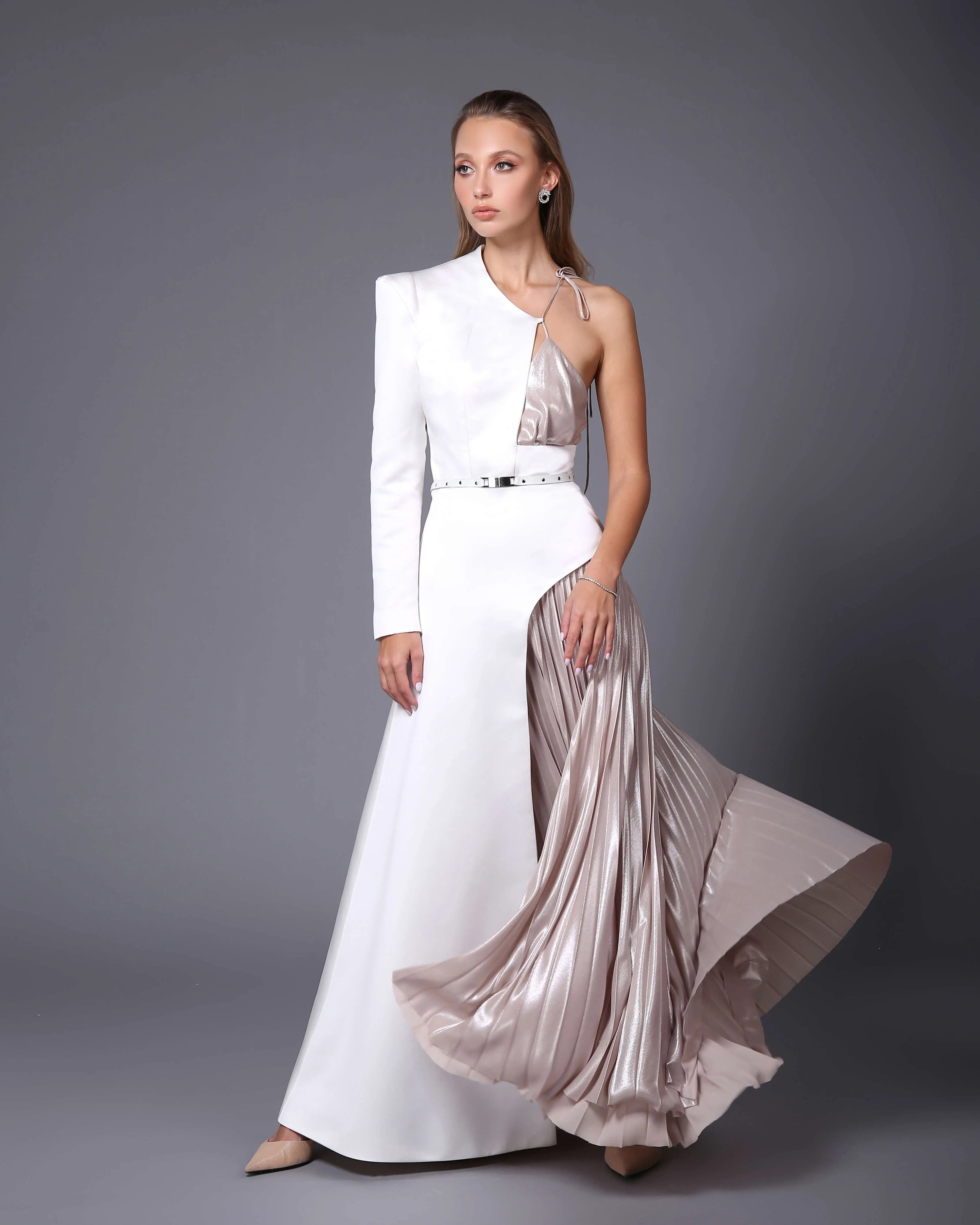CRISTAL – Elegant two-in-one dress.