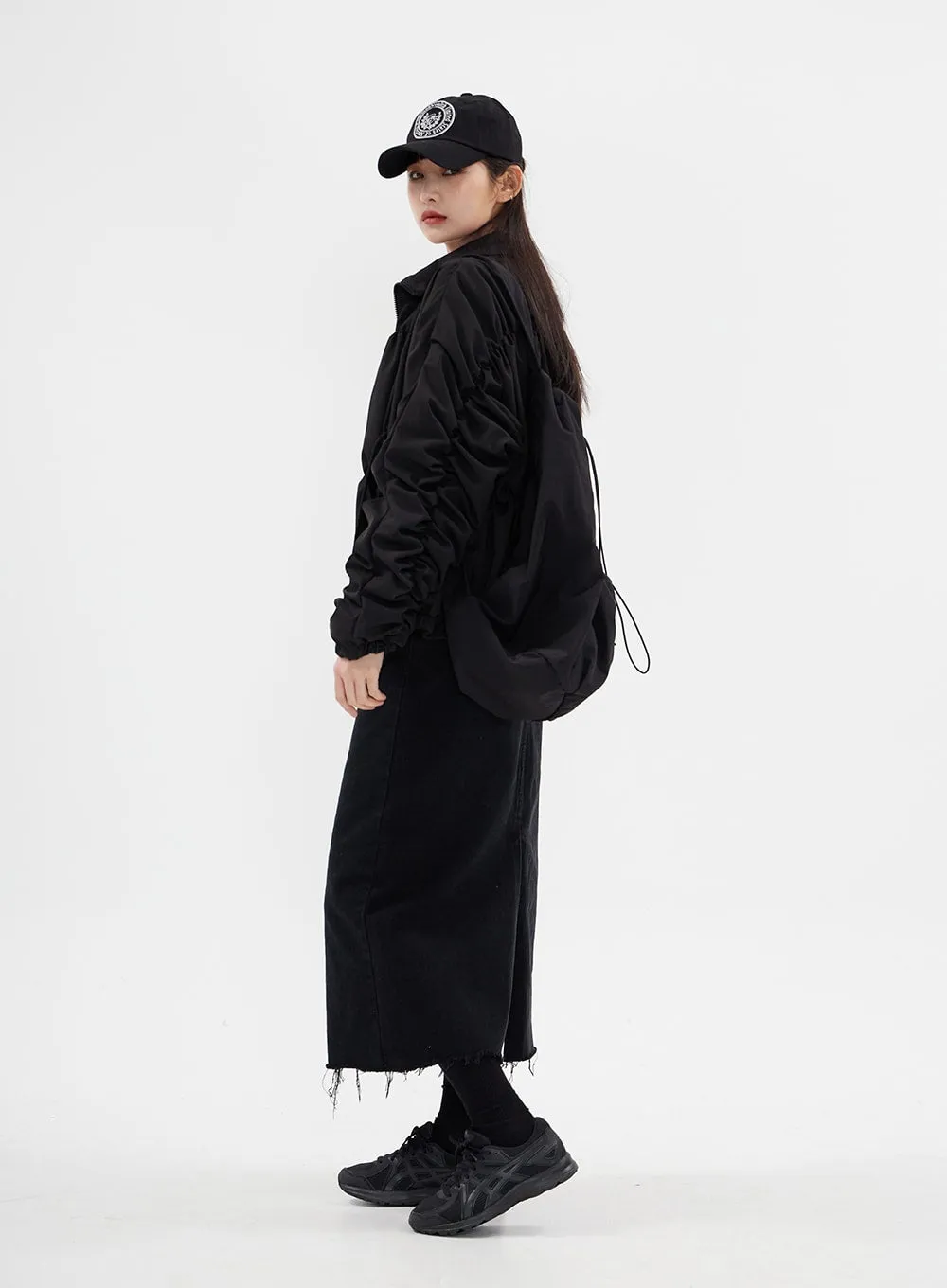 Denim Maxi Skirt CM3