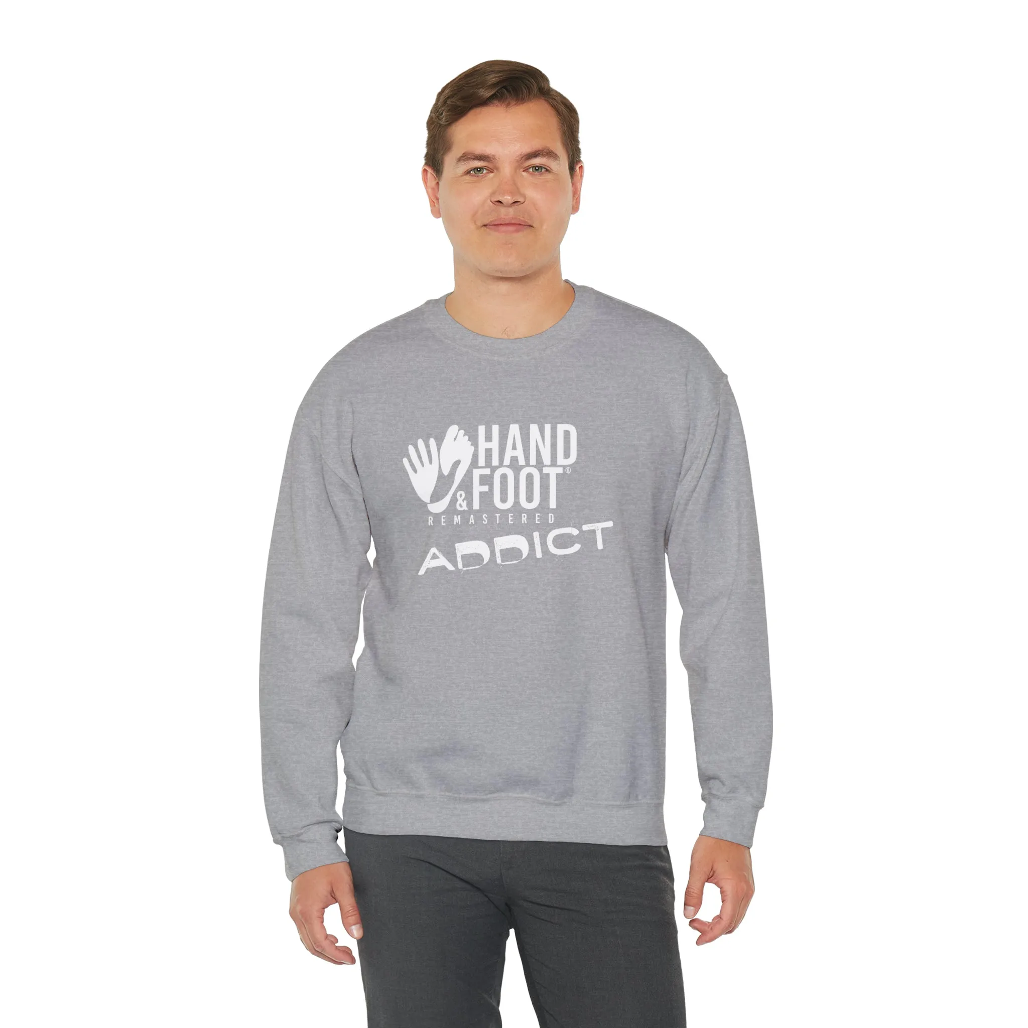 Hand & Foot Addict Unisex Heavy Blend™ Crewneck Sweatshirt