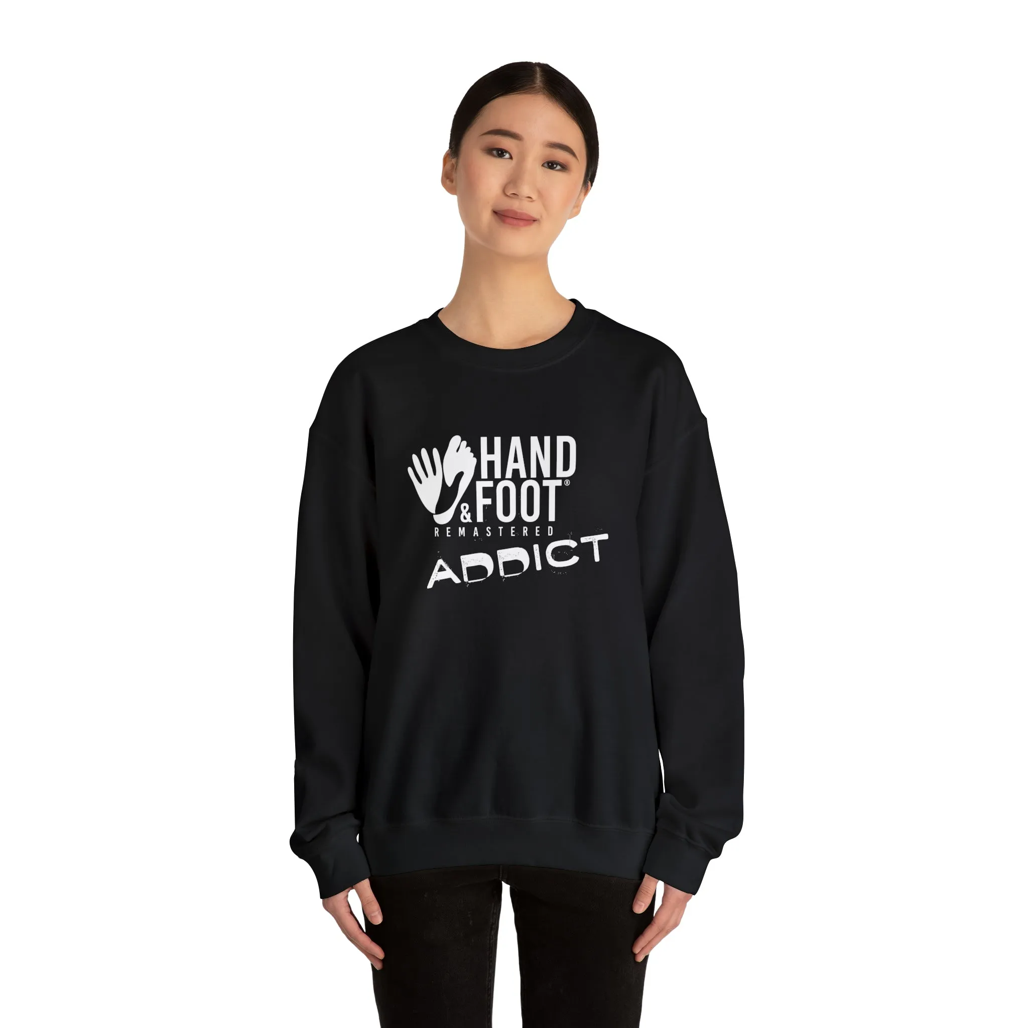 Hand & Foot Addict Unisex Heavy Blend™ Crewneck Sweatshirt