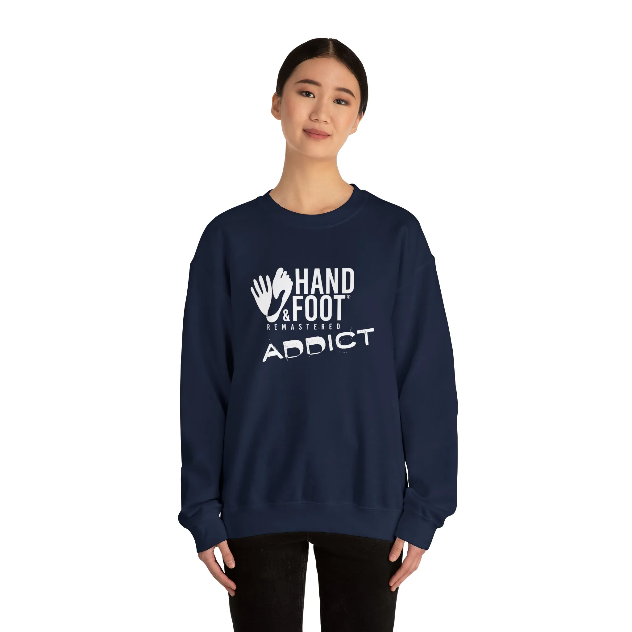 Hand & Foot Addict Unisex Heavy Blend™ Crewneck Sweatshirt